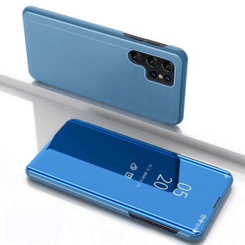 Etui pokrowiec ochronny do Samsung Galaxy S25 Ultra Clear View Case - niebieski