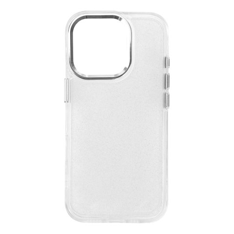 Etui pokrowiec plecki brokatowe na iPhone 16e Glitter Case - przezroczysty
