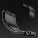 Etui pokrowiec silikonowy do Samsung Galaxy S25+ Carbon Case - czarny