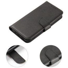 Etui pokrowiec z klapką do Samsung Galaxy S24 FE Magnet Case - czarny