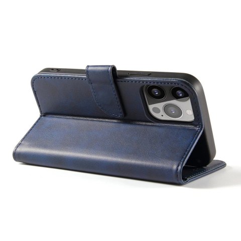 Etui pokrowiec z klapką do Samsung Galaxy S24 FE Magnet Case - niebieski