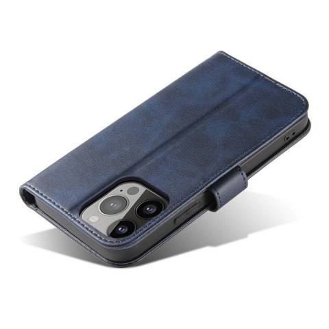 Etui pokrowiec z klapką do Samsung Galaxy S24 FE Magnet Case - niebieski
