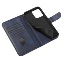Etui pokrowiec z klapką do Samsung Galaxy S24 FE Magnet Case - niebieski