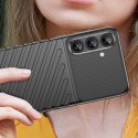 Etui silikonowe pancerny pokrowiec do Samsung Galaxy S25+ Thunder Case - czarny