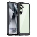 Etui silikonowe z żelową ramką do Samsung Galaxy S24 FE Outer Space Case - czarny