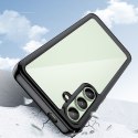 Etui silikonowe z żelową ramką do Samsung Galaxy S24 FE Outer Space Case - czarny