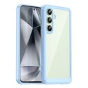 Etui silikonowe z żelową ramką do Samsung Galaxy S24 FE Outer Space Case - niebieski