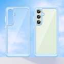 Etui silikonowe z żelową ramką do Samsung Galaxy S24 FE Outer Space Case - niebieski