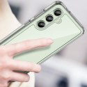 Etui silikonowe z żelową ramką do Samsung Galaxy S24 FE Outer Space Case - przezroczysty