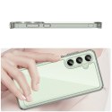Etui silikonowe z żelową ramką do Samsung Galaxy S24 FE Outer Space Case - przezroczysty