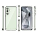 Etui silikonowe z żelową ramką do Samsung Galaxy S24 FE Outer Space Case - przezroczysty