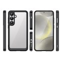 Etui silikonowe z żelową ramką do Samsung Galaxy S25+ Outer Space Case - czarny
