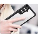 Etui silikonowe z żelową ramką do Samsung Galaxy S25+ Outer Space Case - czarny
