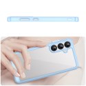 Etui silikonowe z żelową ramką do Samsung Galaxy S25+ Outer Space Case - niebieski