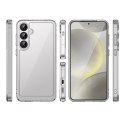Etui silikonowe z żelową ramką do Samsung Galaxy S25+ Outer Space Case - przezroczyste