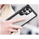 Etui silikonowe z żelową ramką do Samsung Galaxy S25 Ultra Outer Space Case - czarny