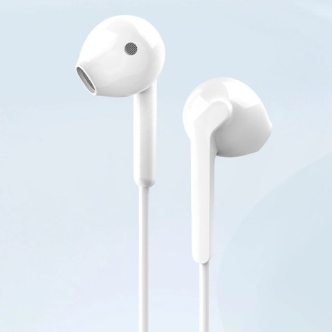Słuchawki przewodowe dokanałowe X3+ USB-C - białe