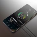 Słuchawki przewodowe dokanałowe X3+ USB-C - czarne