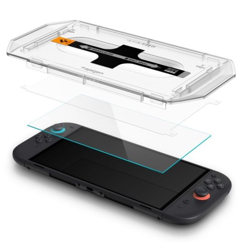 Szkło hartowane na konsolę Nintendo Switch 2 Glas.Tr EZ FIT przezroczyste - 2 szt.
