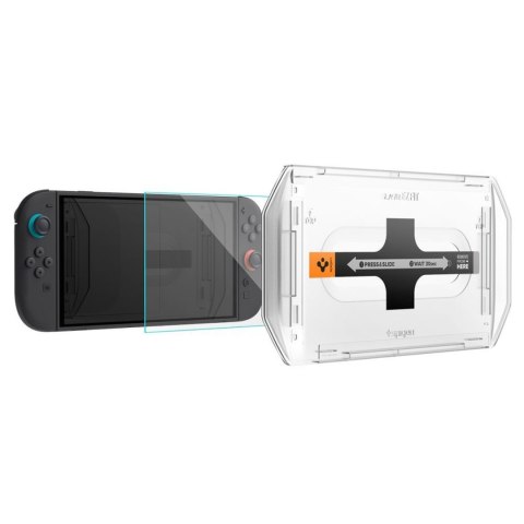 Szkło hartowane na konsolę Nintendo Switch 2 Glas.Tr EZ FIT przezroczyste - 2 szt.