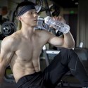Bidon rowerowy butelka na wodę napoje 750ml - transparentny