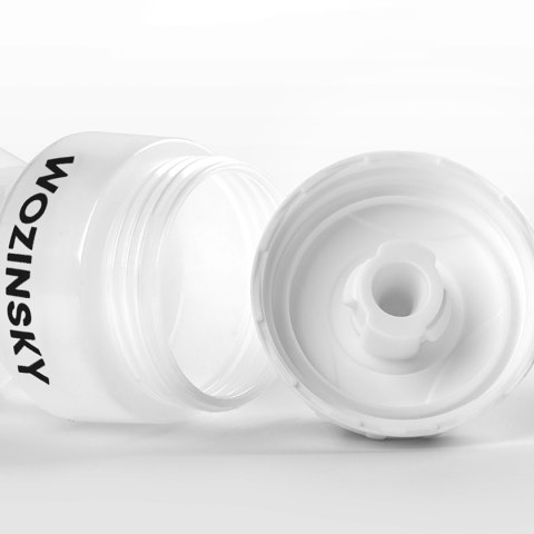 Bidon rowerowy butelka na wodę napoje 750ml - transparentny