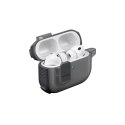 Etui do słuchawek AirPods Pro 3 Titan Pro Mag Case Clear - czarne