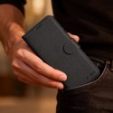 Etui futerał zamykany z podstawką na Samsung Galaxy S26 Ultra Wallet - czarny