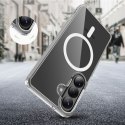 Etui pokrowiec case na Samsung Galaxy S26+ FlexAir Hybrid MagSafe - przezroczysty