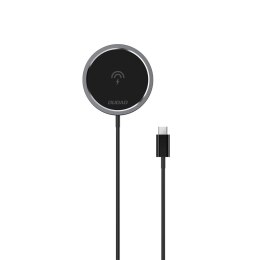 Ładowarka indukcyjna magnetyczna MagSafe 15W - czarna