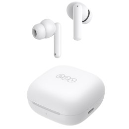 Słuchawki bezprzewodowe dokanałowe T13 ANC IPX5 Bluetooth - białe