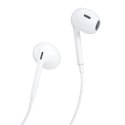 Słuchawki przewodowe douszne X14PROL-W1 iPhone Lightning - białe