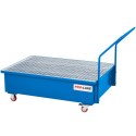 Wanna ociekowa wychwytowa pod 2 beczki PRO-LINE 1210x810x981mm mobilna