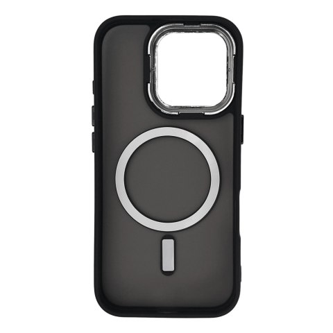 Etui pokrowiec ochronny na iPhone 17 Pro Max Fashion Case MagSafe - czarne