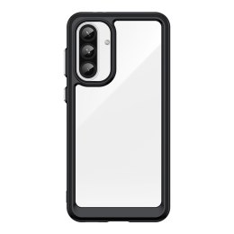 Etui pokrowiec z elastyczną ramką do Samsung Galaxy A36 Outer Space Case - czarny