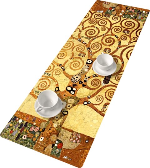 Bieżnik na stół ArtDeco 95×33 cm - ekologiczny filc, ochrona stołu, dekoracyjny wzór, Bertoni