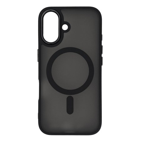 Etui pokrowiec na iPhone 16e Fashion Case z MagSafe - czarny