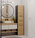 Słupek łazienkowy Sara S43 ANTRACYT DĄB ARTISAN