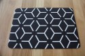 Podkładka prostokątna na stół 29×42 cm, wzór Star - ekologiczny filc, pranie 40 °C, Bertoni