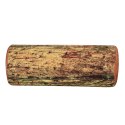 Poduszka rehabilitacyjna wałek Omszony Ø15x40 cm - welur, pianka memory foam, do podparcia karku i pleców, Bertoni