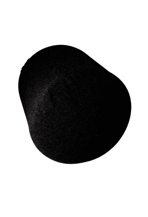 Pufa dekoracyjna, Bertoni, nadruk Noir - okrągła pufa do salonu, przedpokoju, walec 40cm, elegancka, zamek błyskawiczny, możliwo