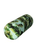 Poduszka rehabilitacyjna wałek Ibiza Day Ø15x40 cm - welur, pianka memory foam, do podparcia karku i pleców, Bertoni