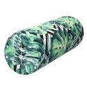 Poduszka rehabilitacyjna wałek Kostaryka Ø15x40 cm - welur, pianka memory foam, do podparcia karku i pleców, Bertoni