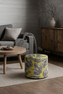 Pufa Codura Wodoodporna do Domu i Ogrodu - wzór Bananeria, Elegancka, Wygodna, Stabilna, Zamek Błyskawiczny, 40 cm, Bertoni