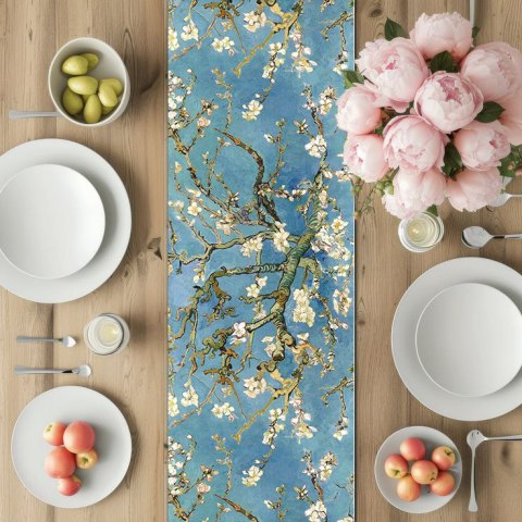 Bieżnik na stół Almond 115x40 cm - ekologiczny filc, ochrona stołu, dekoracyjny wzór, Bertoni