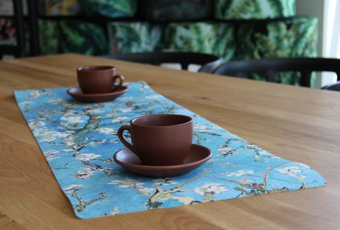 Bieżnik na stół Almond 115x40 cm - ekologiczny filc, ochrona stołu, dekoracyjny wzór, Bertoni