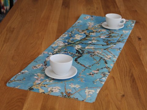 Bieżnik na stół Almond 115x40 cm - ekologiczny filc, ochrona stołu, dekoracyjny wzór, Bertoni