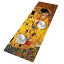 Bieżnik na stół Pocałunek 115x40 cm - ekologiczny filc, ochrona stołu, dekoracyjny wzór, Bertoni