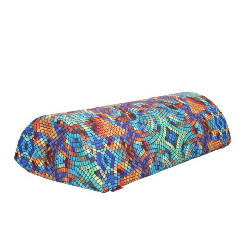 Poduszka półwałek Barcelona 10x40 cm - ergonomiczna, z pianką memory, pod plecy, kark i szyję, dekoracyjna - Bertoni