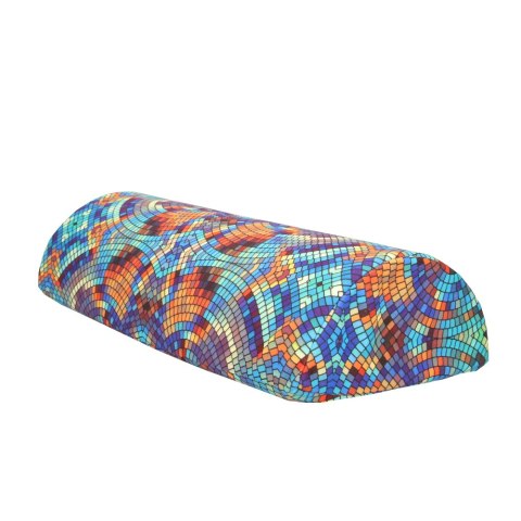 Poduszka półwałek Barcelona 10x40 cm - ergonomiczna, z pianką memory, pod plecy, kark i szyję, dekoracyjna - Bertoni